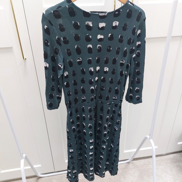 & other stories Size 12 eur 40 dark green dress - Picture 11 of 16
